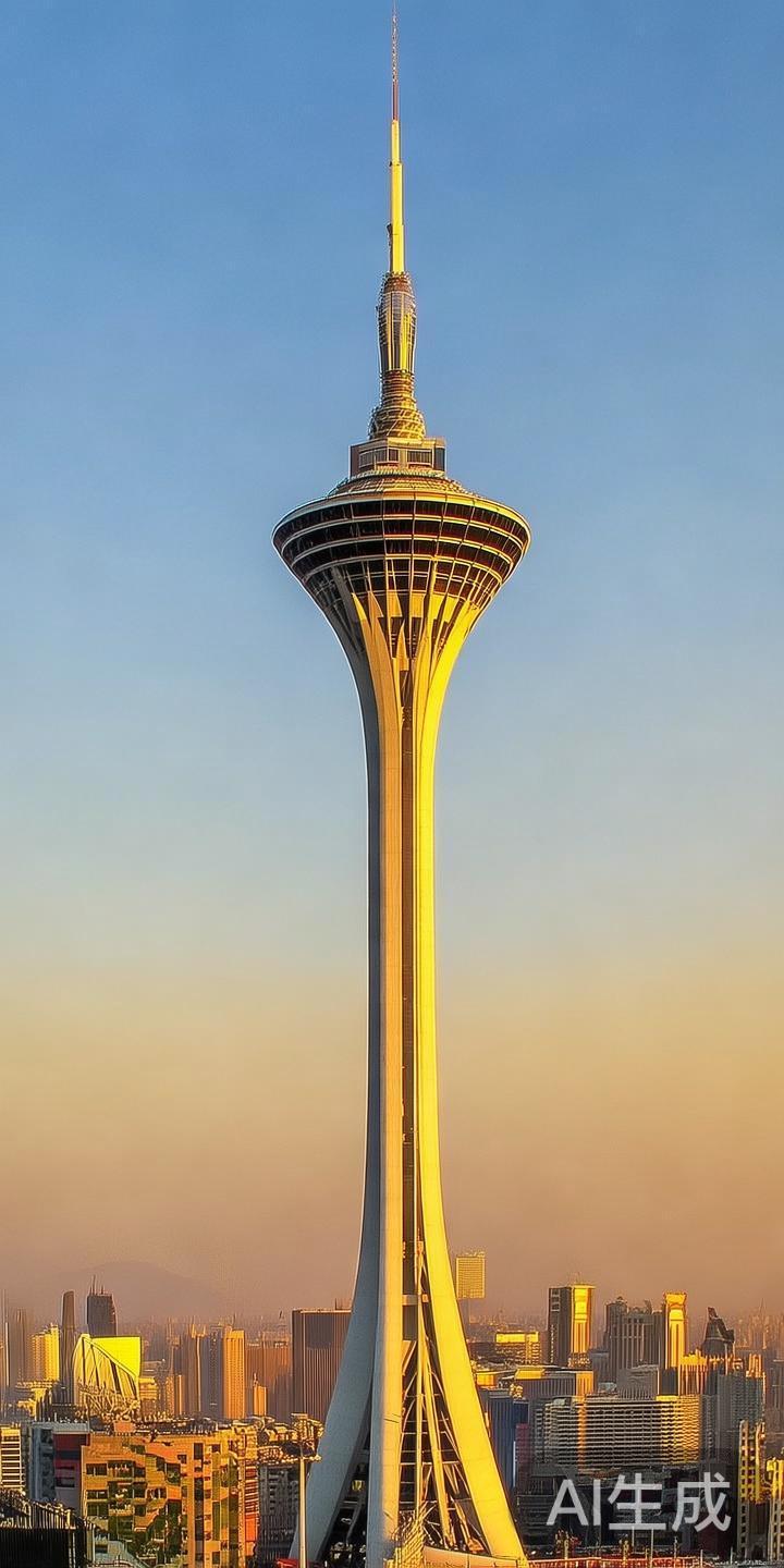 1.&nbsp;澳门旅游塔
距离金沙娱乐场仅几分钟车程的澳