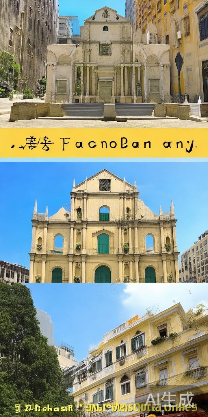 在金沙城中心周边，满是承载着澳门历史的古迹。例如，